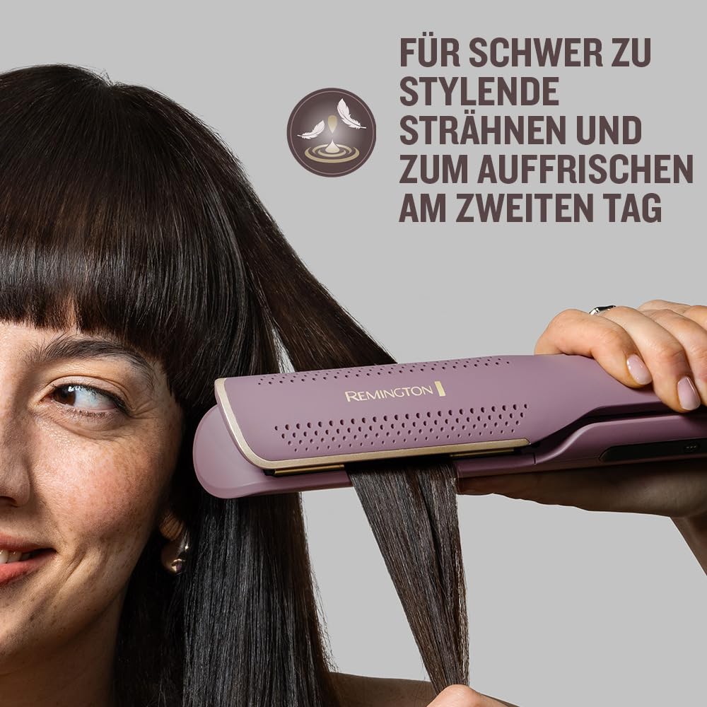 Remington AIRvive™ Airstyler AS8930 2-in-1 Glätteisen Ionic Air-Technologie Anti-Frizz LED-Display