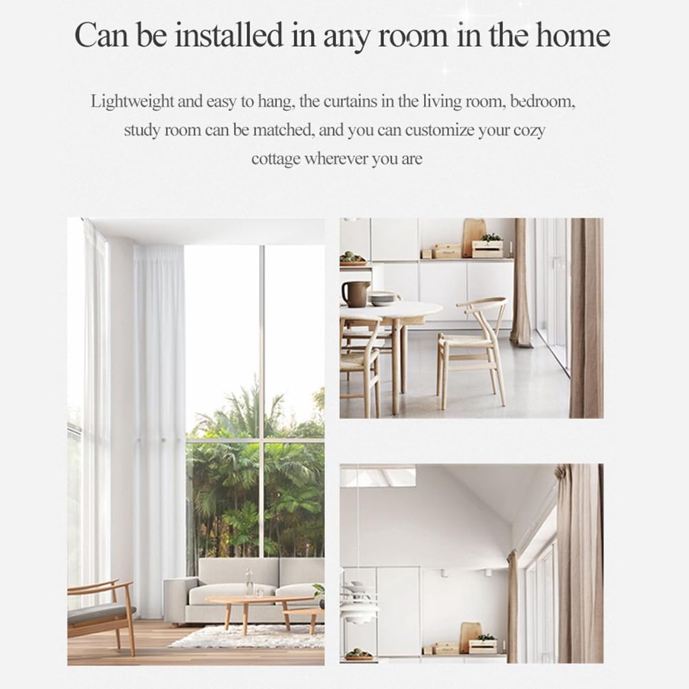 Tuya Smart WiFi automatico apritenda – Motore di controllo remoto per binari T/U-Rail Smart Life compatibile con domotica facile installazione tende motorizzate