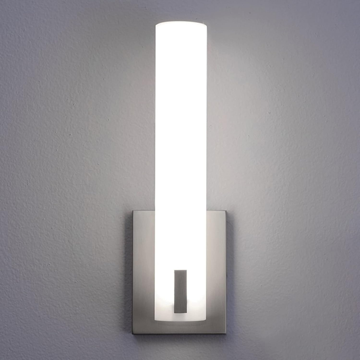 AFX Inc. BWNS051412L30D1SN Bowen LED 5 inch Satin Nickel Sconce Wall Light