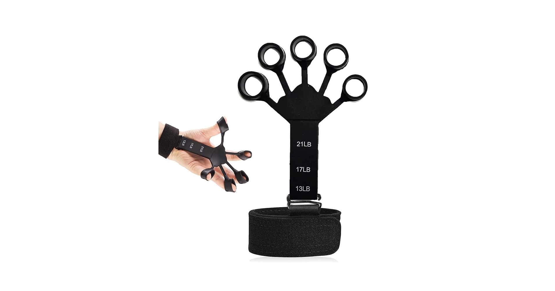 Amazon.co.jp: フィンガーパワー 握力 トレーニング 6つの抵抗レベル