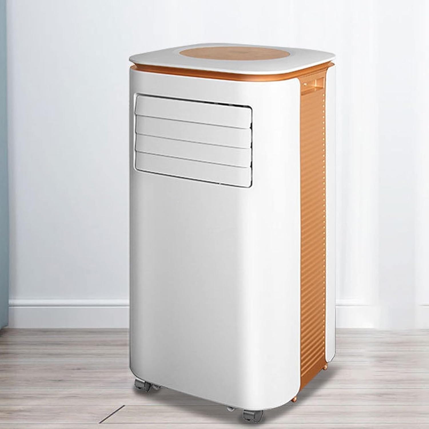 Yuhuili Big 1P 9000Btu Portable Air Conditioner Quiet Ac Unit With 24H Timer Remote Control 2 Fan Speeds Touch Display For Home Room Office Use Air Conditioning,