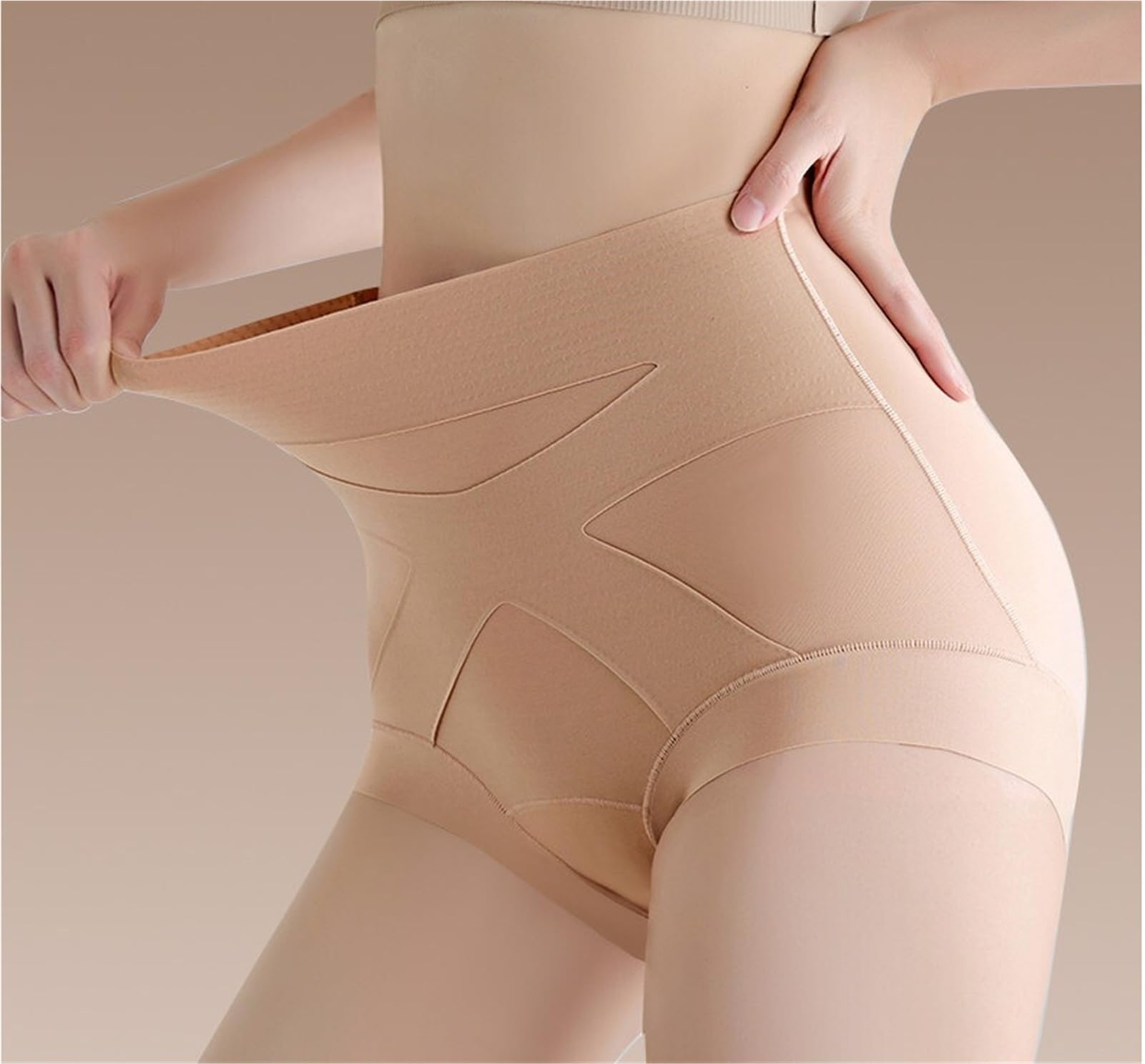 Bragas de Cintura Alta sin Costuras for controlar el Abdomen, Bragas Invisibles for Adelgazar y Levantar glúteos