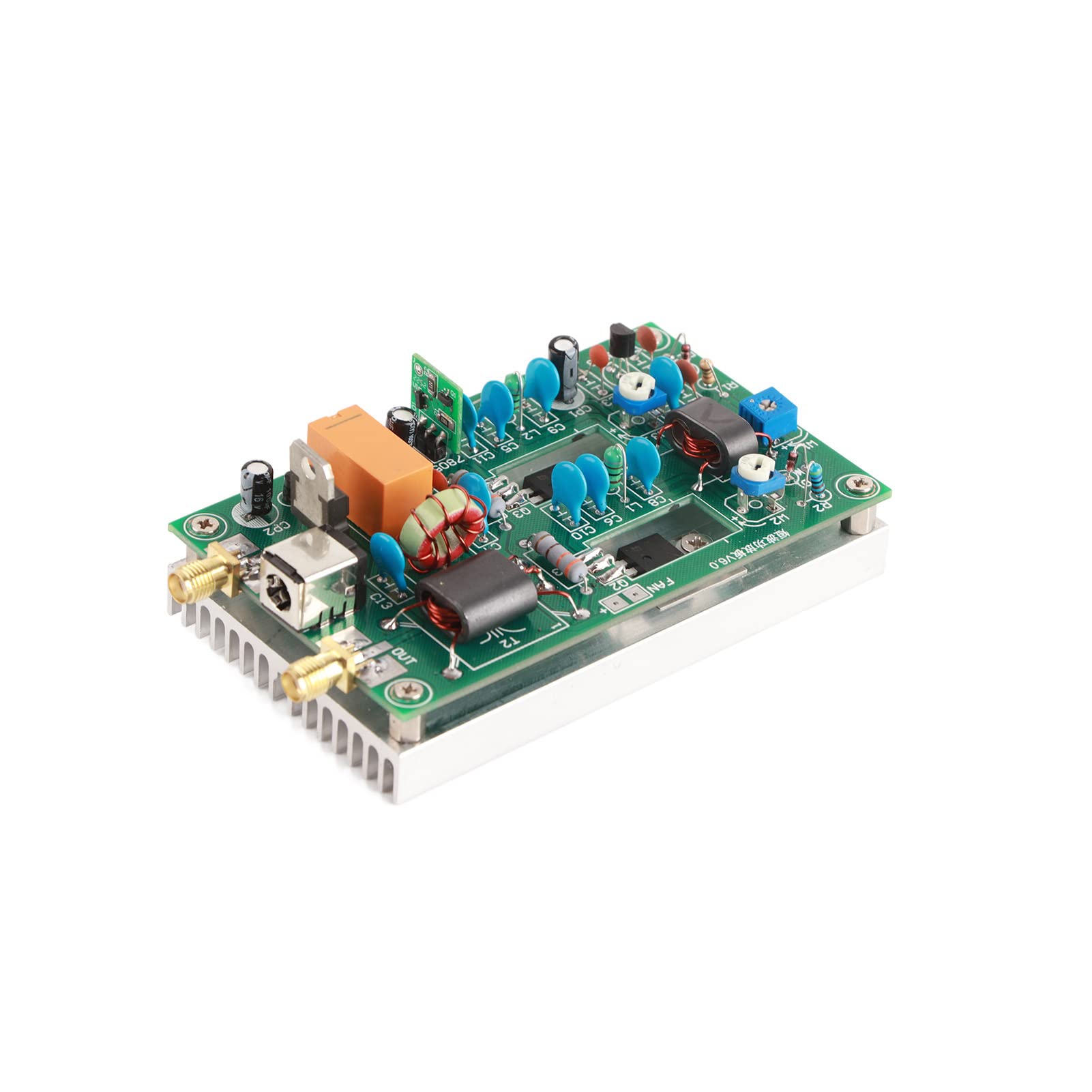Módulo Amplificador de Potencia de Onda Corta, Circuito de Conmutación de Aluminio, Placa Amplificadora de Potencia de 30W, Placa Amplificadora de Audio DC 12-13,8 V 3-28MHz