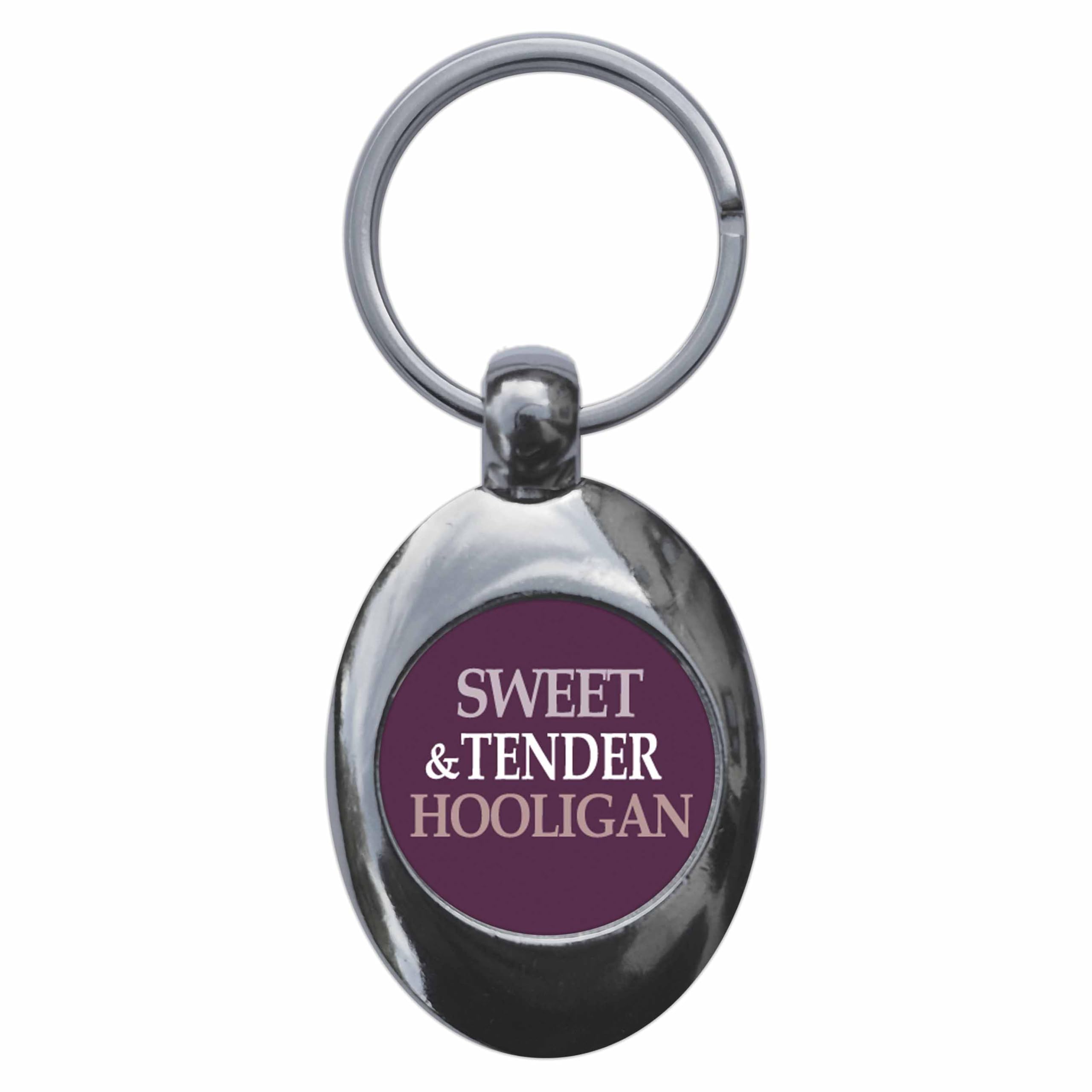Ozorath Sweet And Tender Hooligan Keyring Keychain Key Ring Chain With Trolley Coin