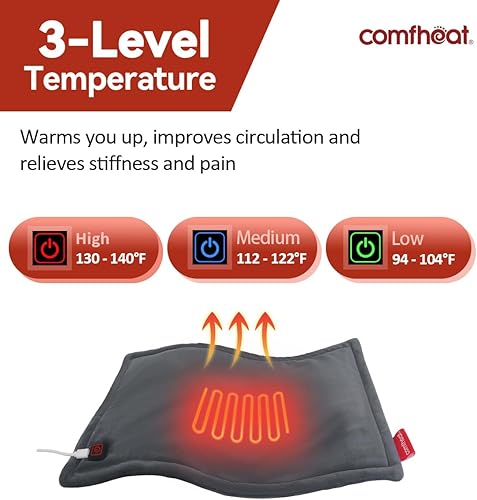Miniatura 4 de Almohadilla térmica USB enchufable para viajar al aire libre, almohadilla térmica pequeña no recargable de 5 V para aliviar el dolor y calambres