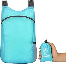 Sports Backpack, Camping Bag, Lightweight Waterproof Gym Hiking Gear for Fitness, Backpacking, Park Adventures, Everyday Use, Cruise and Travel, Family 16.14x11.81x4.33 Inches