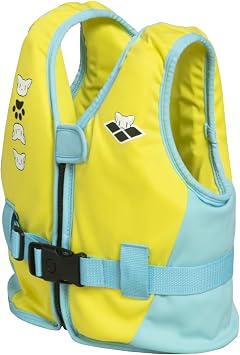 Arena Unisex - Bebek Çocuk Yüzdürme Yeleği Friends, Sarı, 4-6 Yaş
