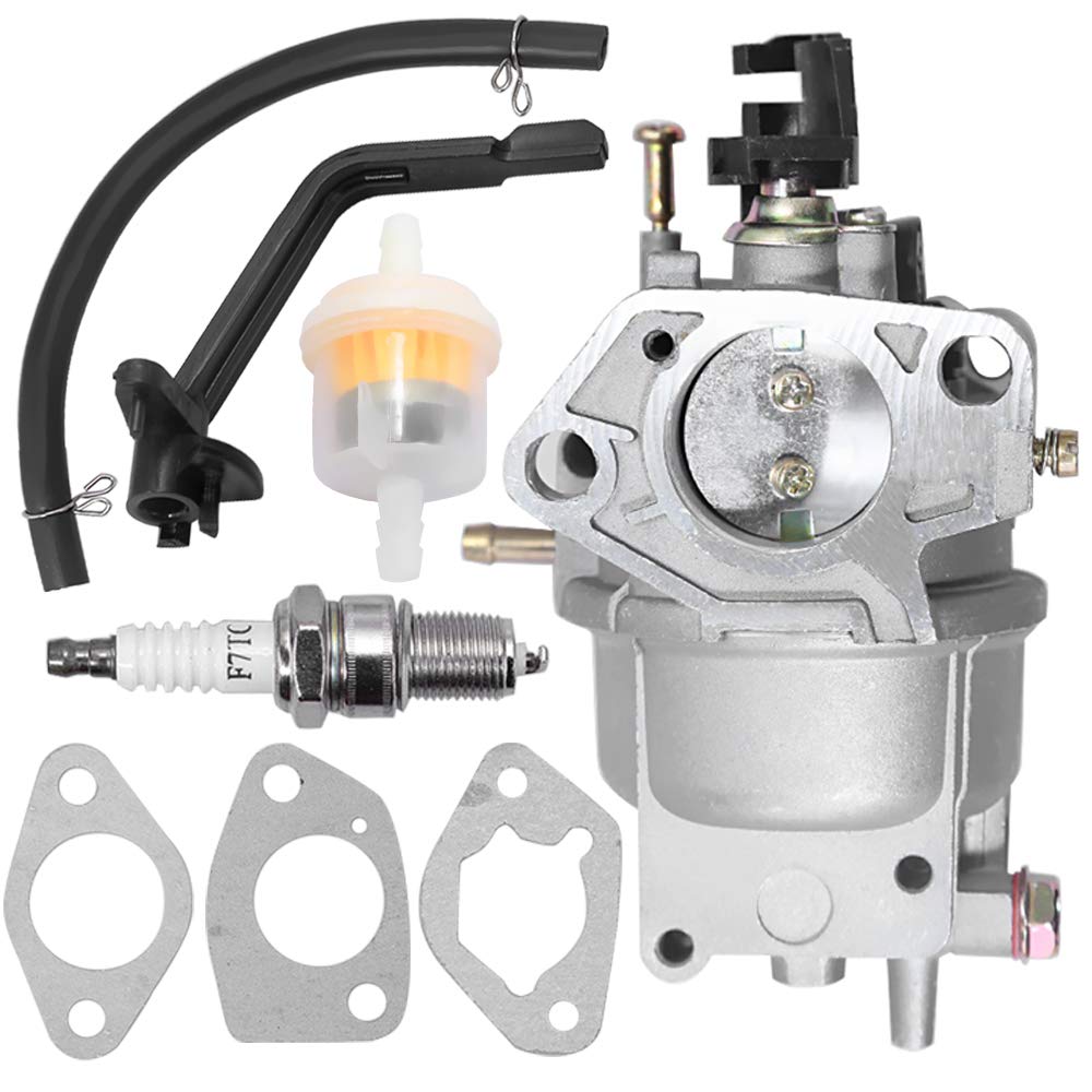 Photo 1 of Zreneyfex GP5500 Carburetor Replacement for Generac GP6500 GP6500E GP7500E 8125W Generator with Spark Plug Fuel Filter Carb Kit Replaces 0J58620157
