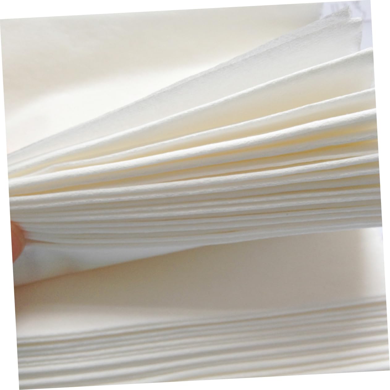 PACKOVE Asciugamani senza Irritazioni Carta 4 Pezzi Spessa da Cucina in Pasta di Legno Assorbente e Resistente per Cucina e Hotel