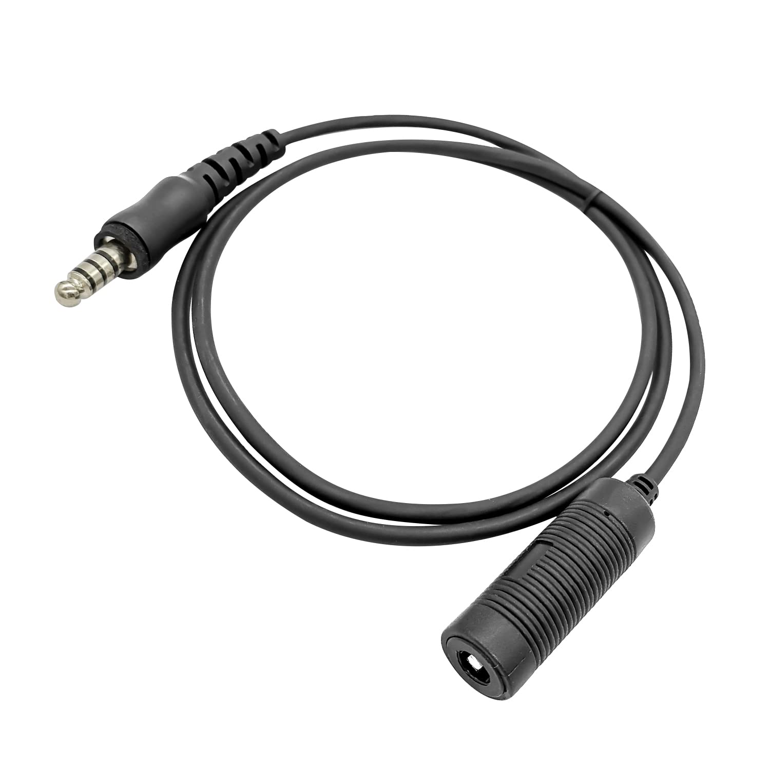 WODASEN Helicopter Civilian Headset Extension Line GA General Aviation Headphone Extension Single Cable Coiling Type Used to Expand U-174/U Plugs to Connect Helicopters Aircraft Jack (Straight-Type)-image-41