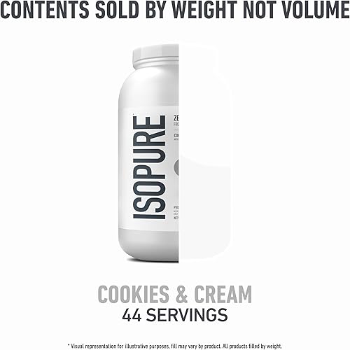 Miniatura 8 de Isopure bajo en carbohidratos proteínas en polvo para diestas Keto 1062185 Blanco 1