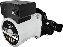 120Watts Pressurizador De Água, Bomba Pressurizadora 110V 60Hz 3450r/min Velocidade de Rotação para Cozinha Banheiro RV Marine, Yacht Garden