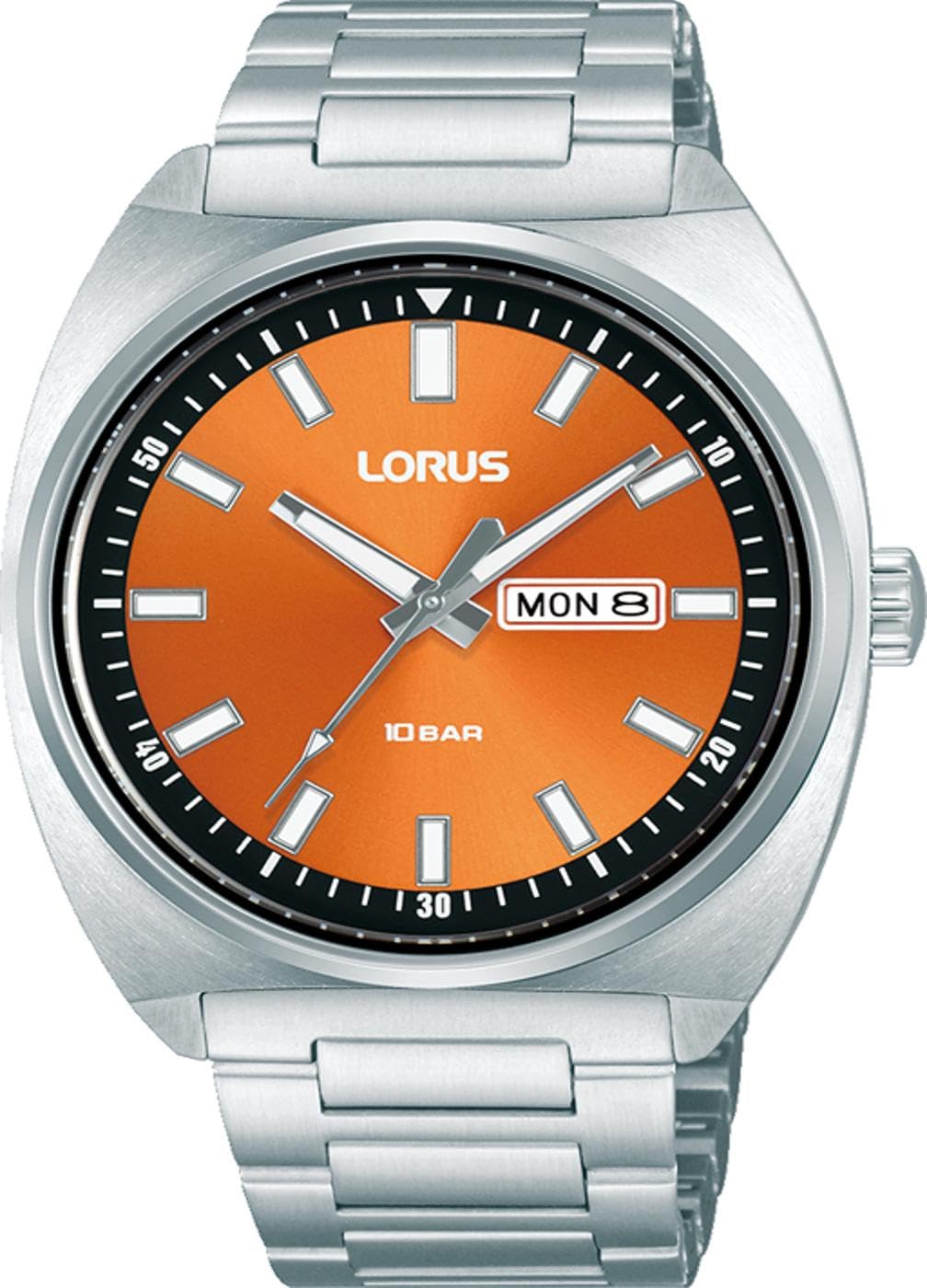 Lorus Damen Uhr sportlich Edelstahl Silber