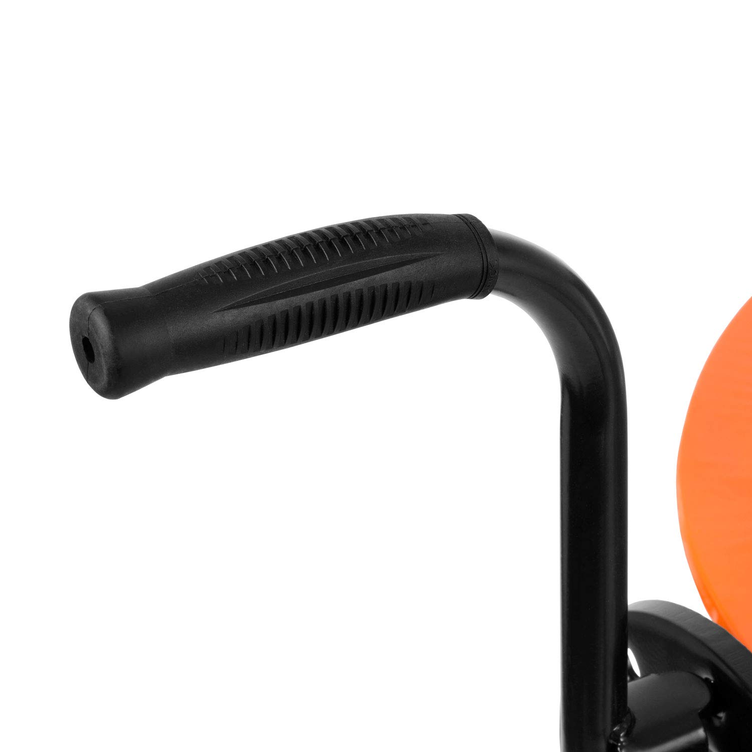 EBERTH Betoniera elettrica mobile 65L, motore 220W, telaio, tamburo e corona dentata in acciaio, volantino bloccabile, ampia pedana, betoniera professionale, tamburo girevole, facile utilizzo