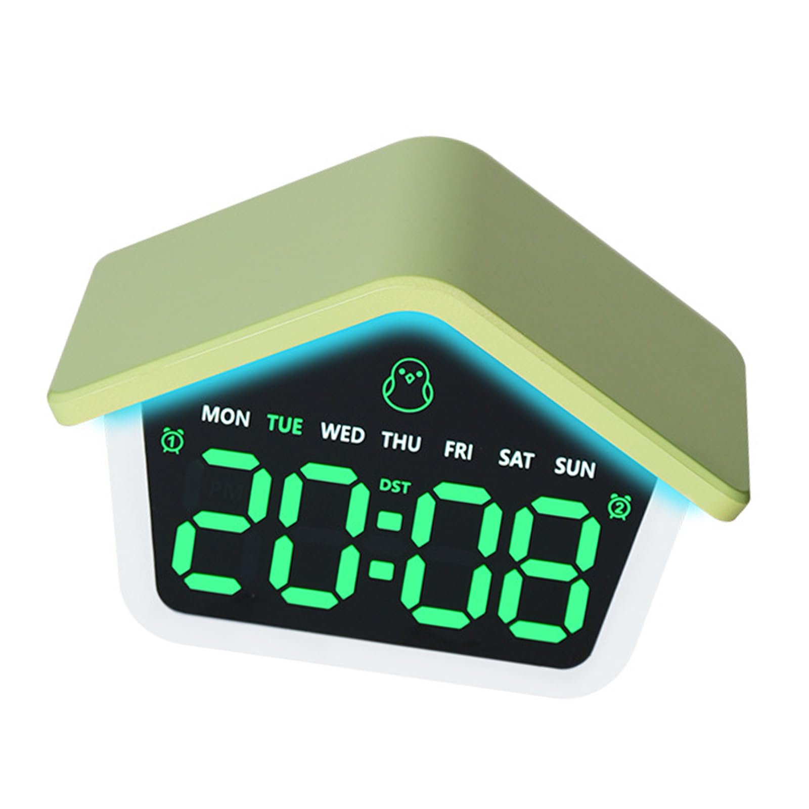 MURYE Digital Alarm Clock for Bedroom Electric Desk Clock with Time Date DST for Bedside Table LED Digital Clocks Alarm Clocks for Bedroom