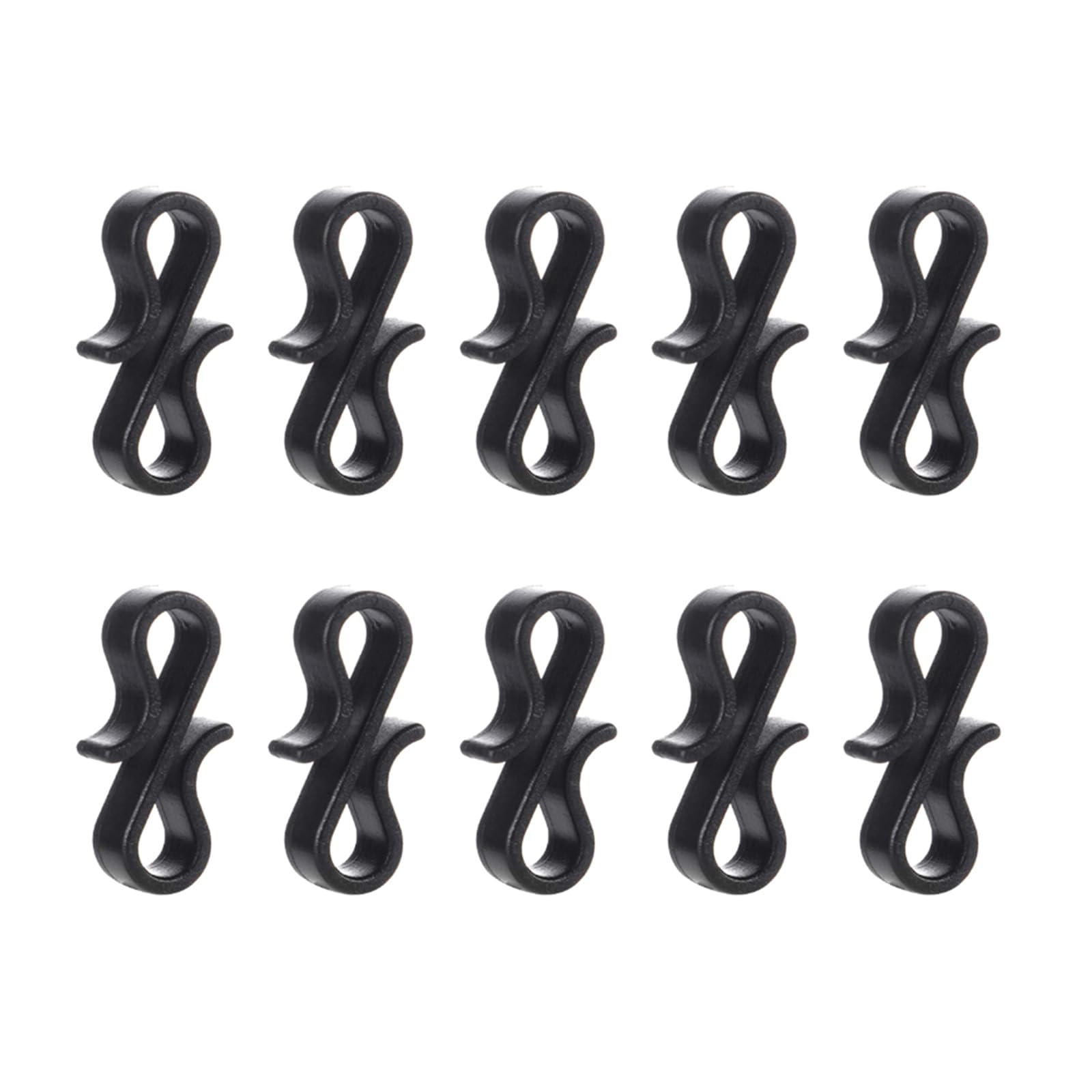 10 / 50Pcs Hooks S Shaped Hangers Christmas Light Clips Outdoor Gutter Hook for Christmas Decoration Heavy Duty Hanging Hooks