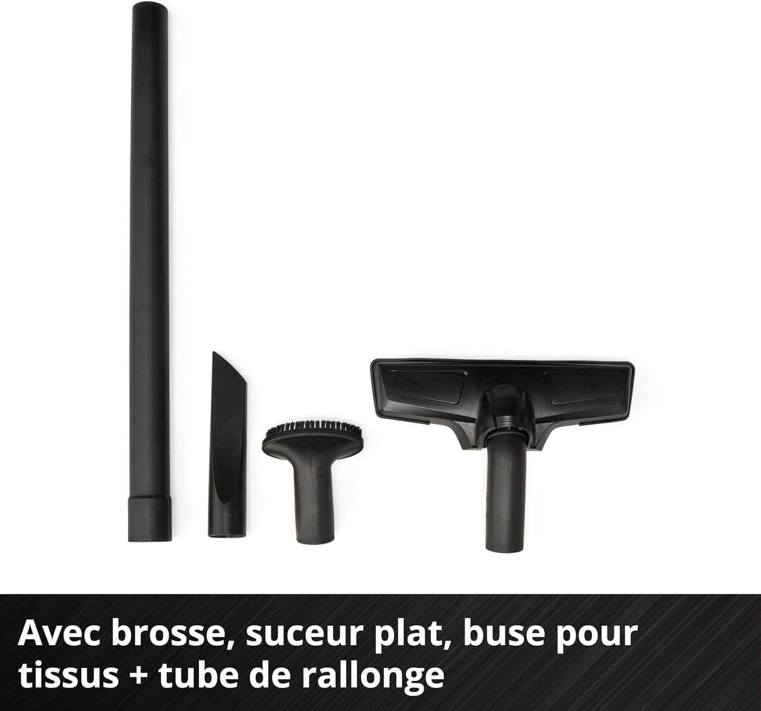 Einhell Aspirateur à Main sans Fil Te-VC 18 Li Solo -Power X-Change (18V, Livré avec Accessoires (Buse, buse à rainures...), Bac à poussiere 540ml) Livré sans Batterie ni Chargeur