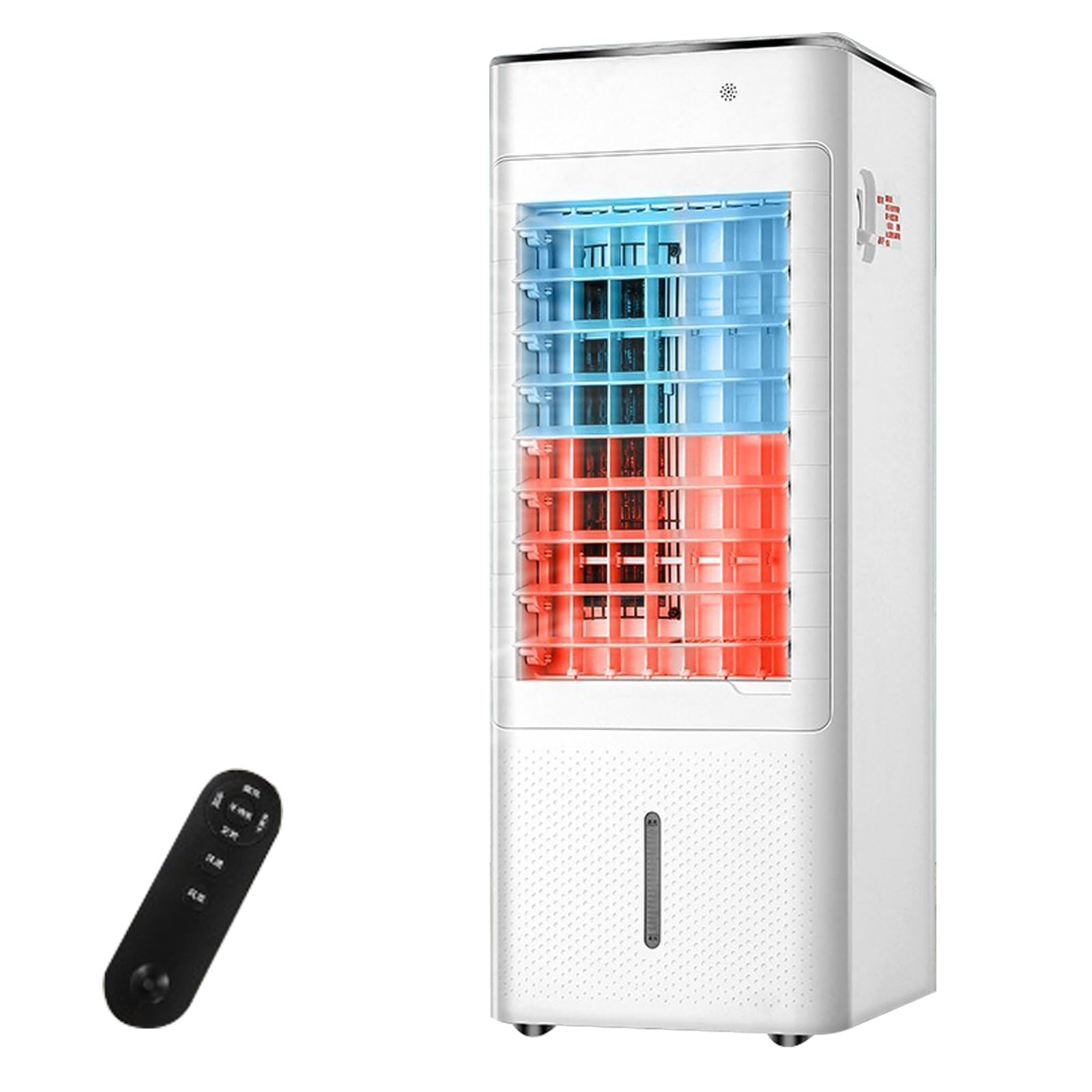 TIANQIHAO Portable Swamp Cooler, 4-In-1 Evaporative Air Cooler With 7L Water Tank, Remote Control, 3 Speeds, 12H Timer, Oscillating Quiet For Home Garage