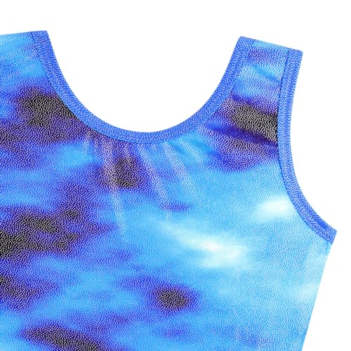 HOZIY Girls Gymnastics Leotards for Kids Tumbling Outfits Biketard Sparkle Adorable Pattern