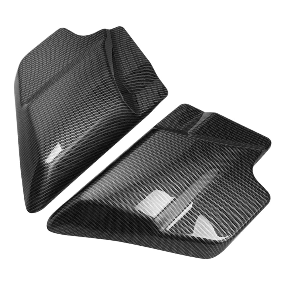 Pannello di copertura laterale per moto compatibile con Touring Street Road Electra 2009-2023 in plastica ABS (Vivid Black FGB)