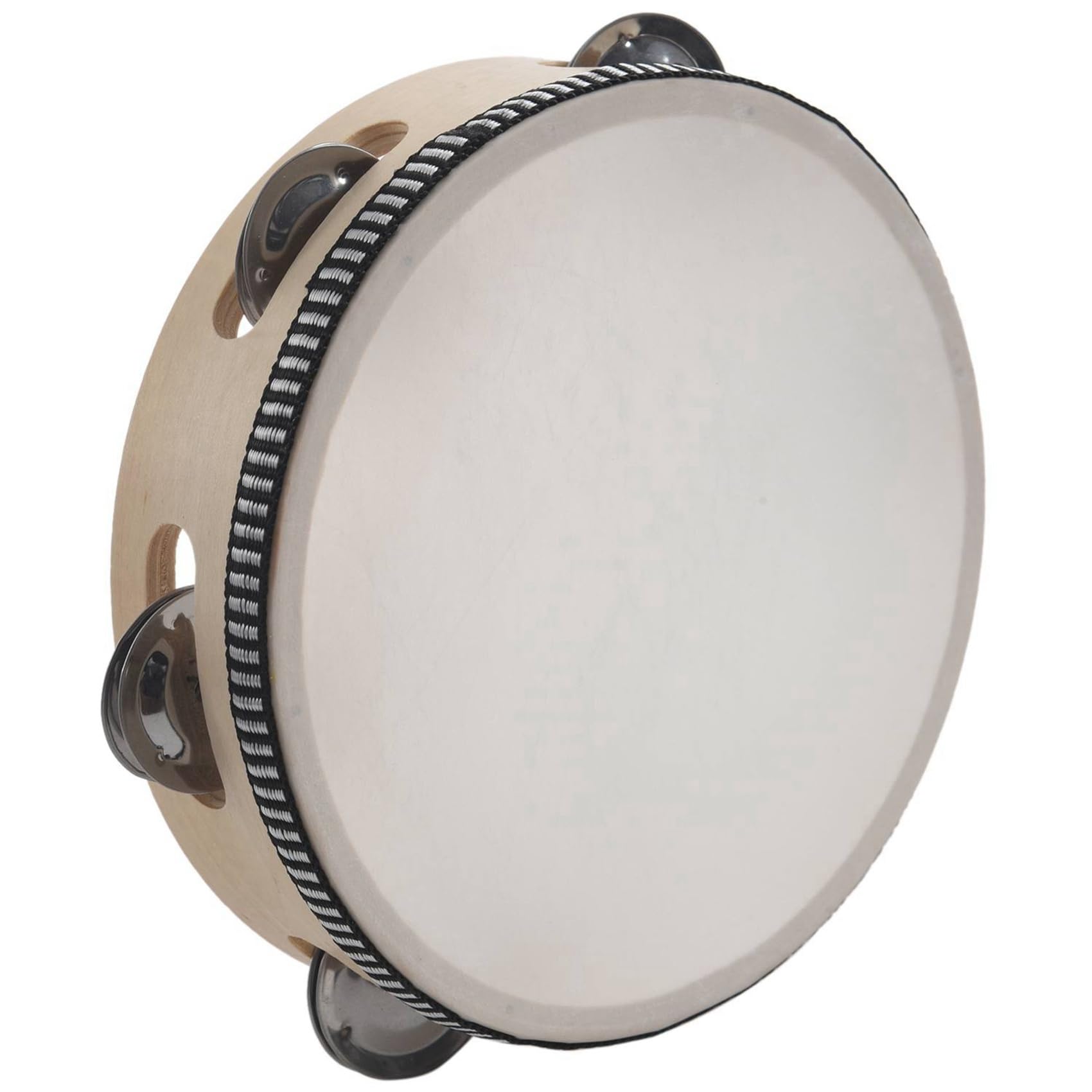 10X Tamburello Musicale da 7 Pollici con Percussione Rotonda per Partito KTV