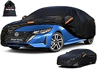 Vista 65 de Kayme - Cubierta completa impermeable de 7 capas para Dodge Challenger Hellcat (2008-2024), apta para todo clima, protección p/exteriores contra