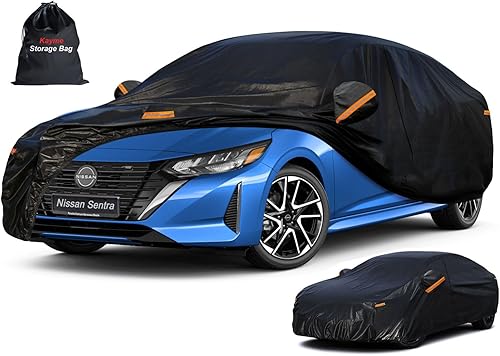 Miniatura 83 de Kayme - Cubierta de 7 capas para camioneta, resistente e impermeable para todo tipo de clima, para el aire libre, protección contra la lluvia, sol