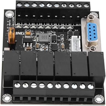 PLC Industrial Programmable Control Board FX1N-14MR Relay Controller Module,PLC Control Programmable Logic Controller, for Industrial Automation Control