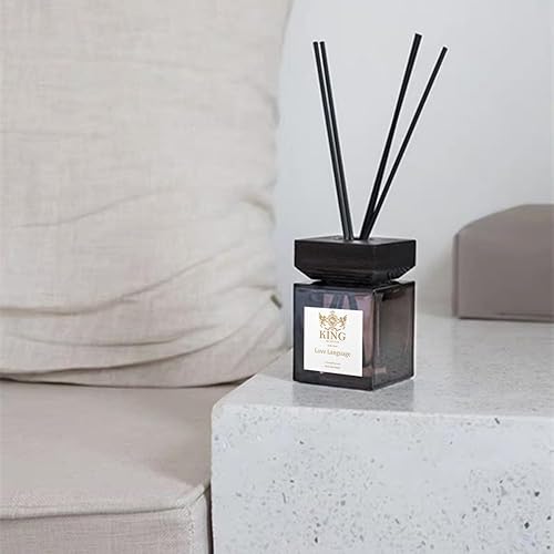 Miniatura 6 de Difusor de varillas (4.1 fl oz), juego de difusor de varillas con flores, aromaterapia, decoración del hogar y cocina, fragancia y regalos