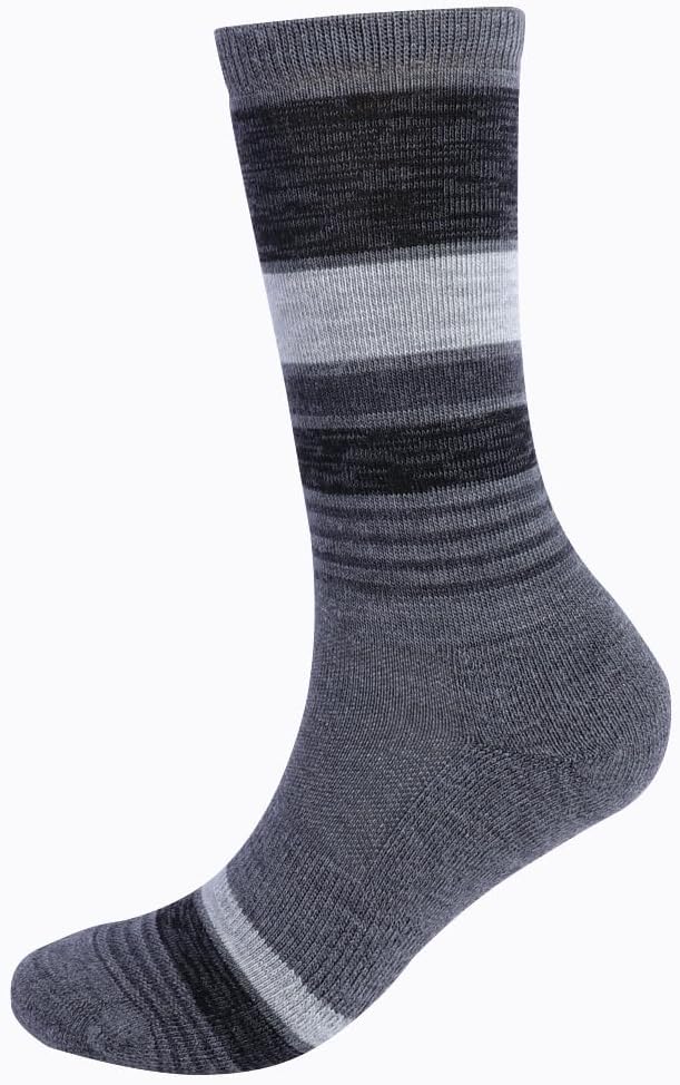 EnerWear 4/6 Pack Unisex Merino Wool Outdoor Hiking Trail Crew Sock - Image 3