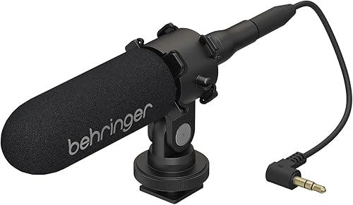 Behringer Micrófono condensador de micrófono de video para aplicaciones de cámara de video