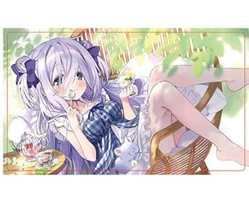Amazon | ラバーマット デスクマット プレイマット 陰キャお嬢様