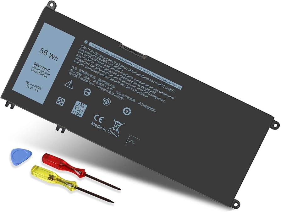 Amazon.com: DMKAOLLK 56WH 33YDH Laptop Battery for Dell