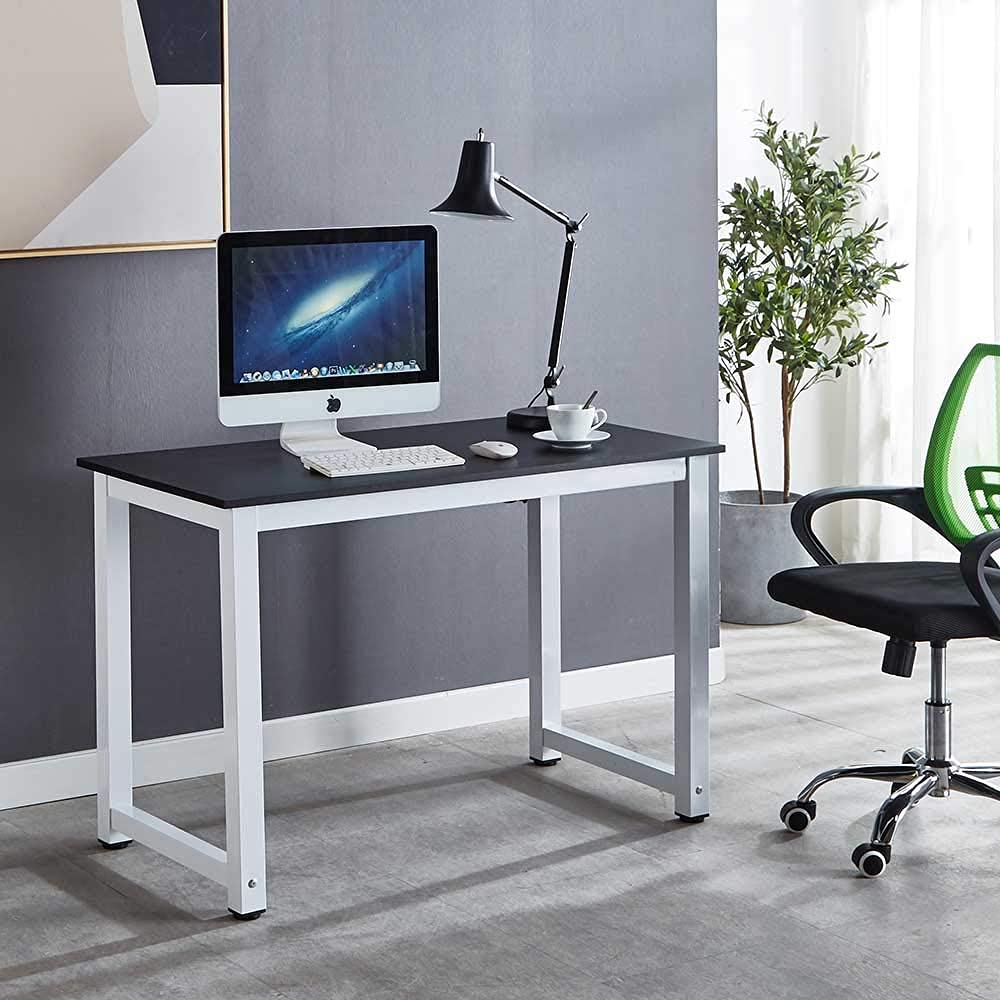 Buy Computer Table, CAMORSA 110 CM Office Table Writing Desk, Laptop