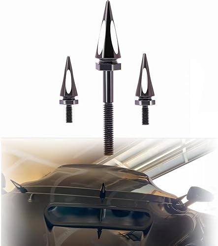 Miniatura 2 de Tornillos para parabrisas de carretera Glide color negro, tornillos para parabrisas para modelos Harley Touring Street Glide (Street Glide 2014+)