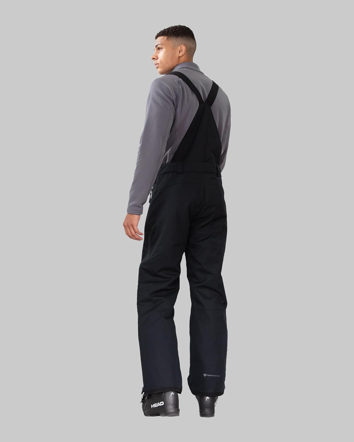 Obermeyer Mens Axiom FZ Suspender Ski Pants, Insulated and Waterproof Breathable with HydroBlock Sport