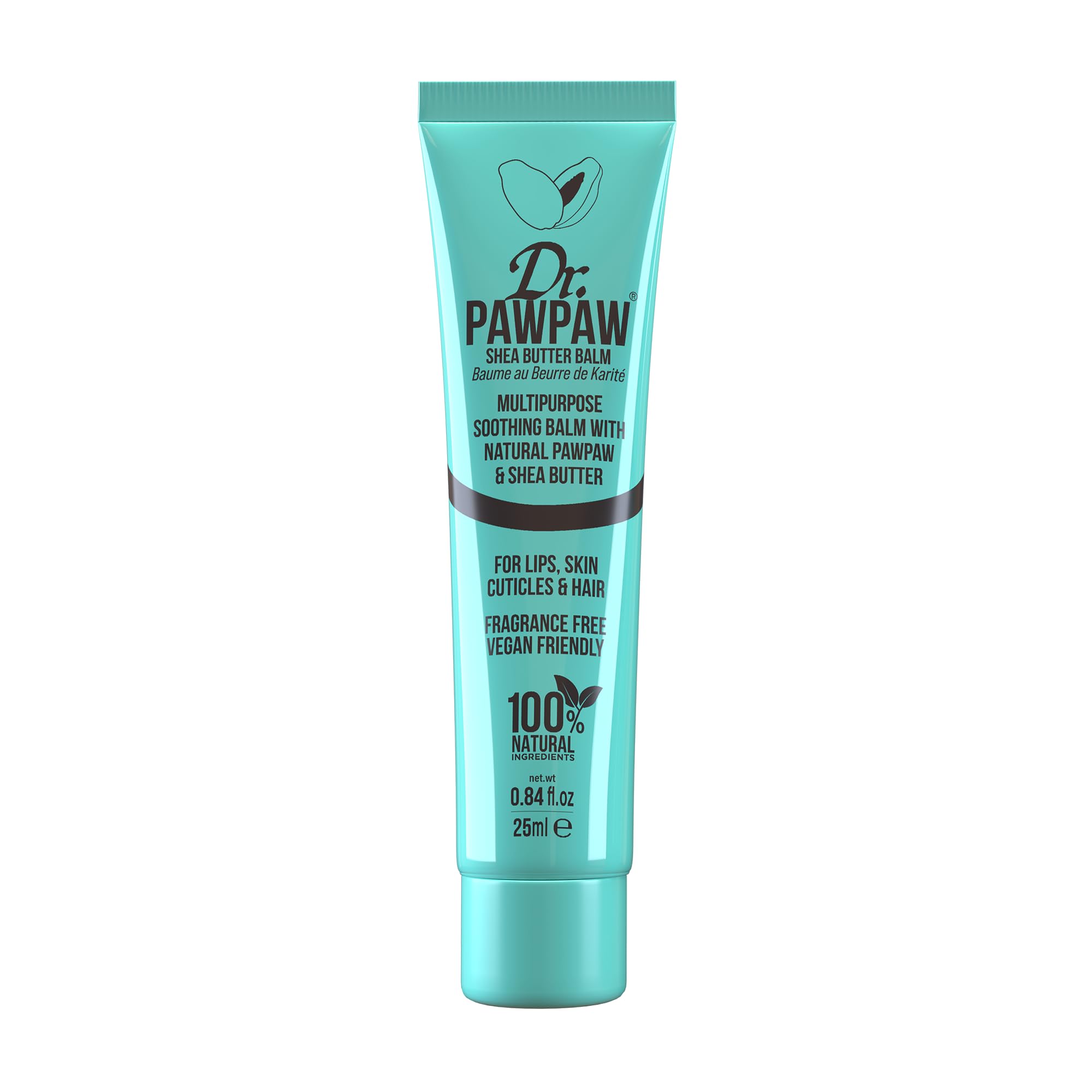 Dr. PawPaw Multipurpose Balm - Hydrating Lip Moisturizer - Nourishing Balm for Lips, Skin, and Hair - Vegan Lip Moisturizer - Shea Butter - 0.84 oz