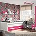 Florencia Decorative Tile Stickers Set 12 Units 6x6 inches. Peel & Stick Vinyl Tiles. Backsplash. Home Decor. Furniture Decor. DIY Product for Home Decoration and Renewal. 3 sqft per Package.