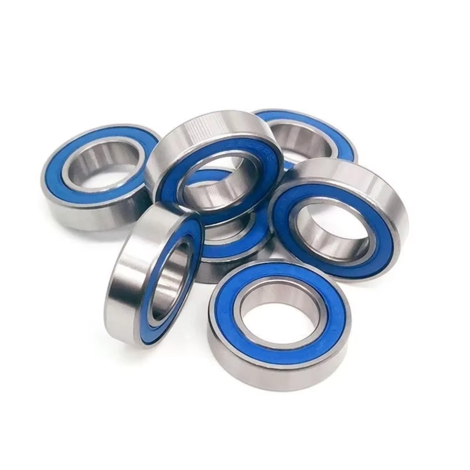 Rodamientos Auto RC para Hobby 6902 2RS ABEC-7 10 Piezas Rodamientos Bolas 15x28x7 Mm Sellados Azules Accesorio Montaje Coches Camiones RC Eléctricos