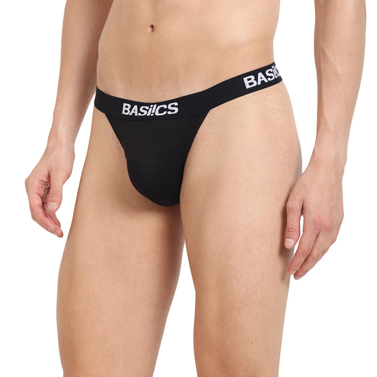 BASIICS Men's Prime Thong Black