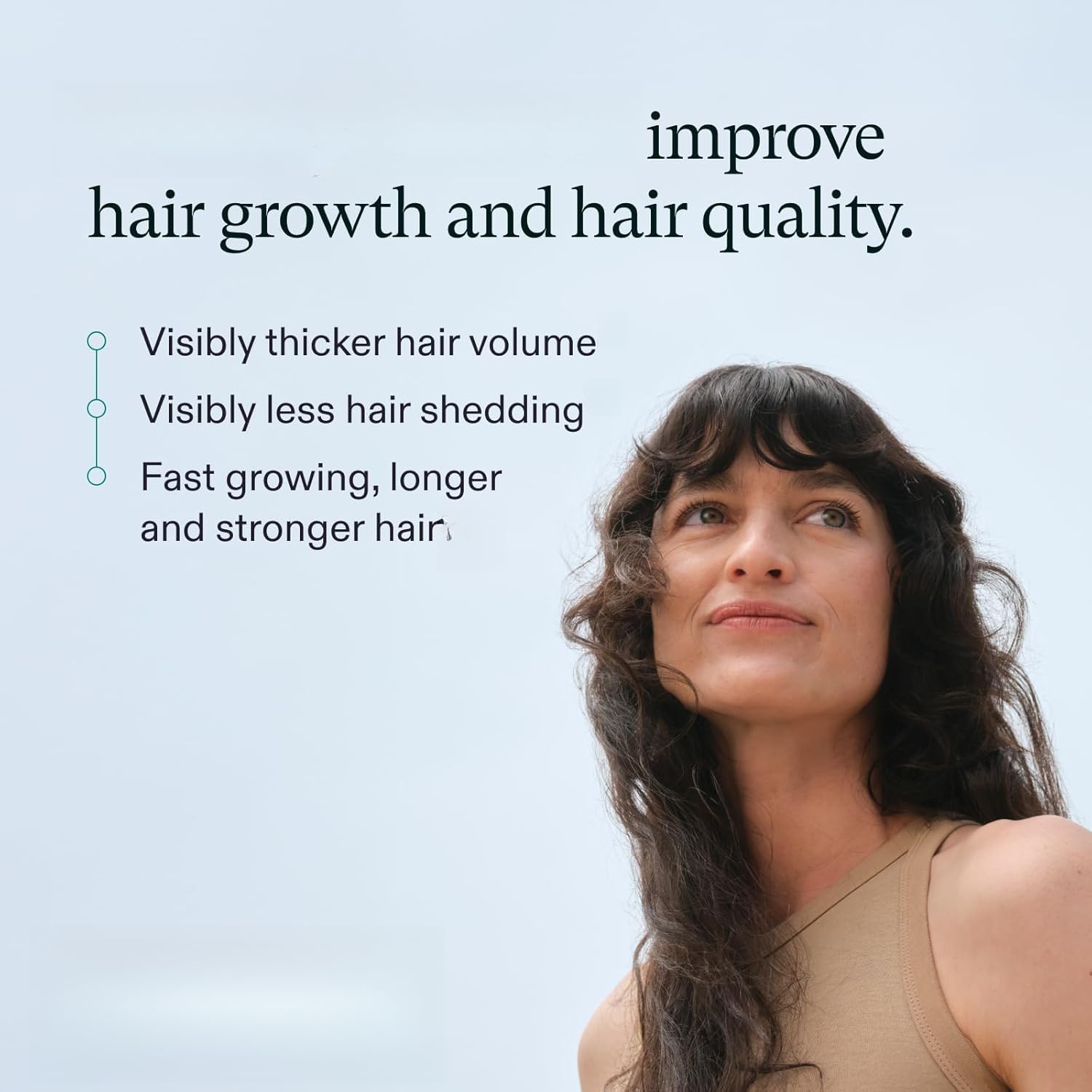 Cura quotidiana per i capelli naturali delle donne, aiuta la crescita dei capelli e li rende più spessi e forti, si adatta alle esigenze dei capelli delle donne - confezione da 2