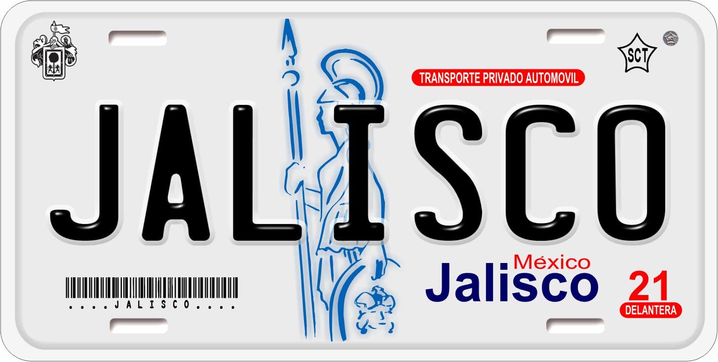 Jalisco License Plates | Placas de Jalisco | (Jalisco 3)