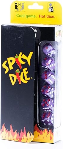 Miniatura 1 de Spicy Dice - Un juego para adultos, niños y familia. Te gustan los juegos de cartas y de mesa Como Farkle, Tenzi, LCR y yate Te encantarán los dados