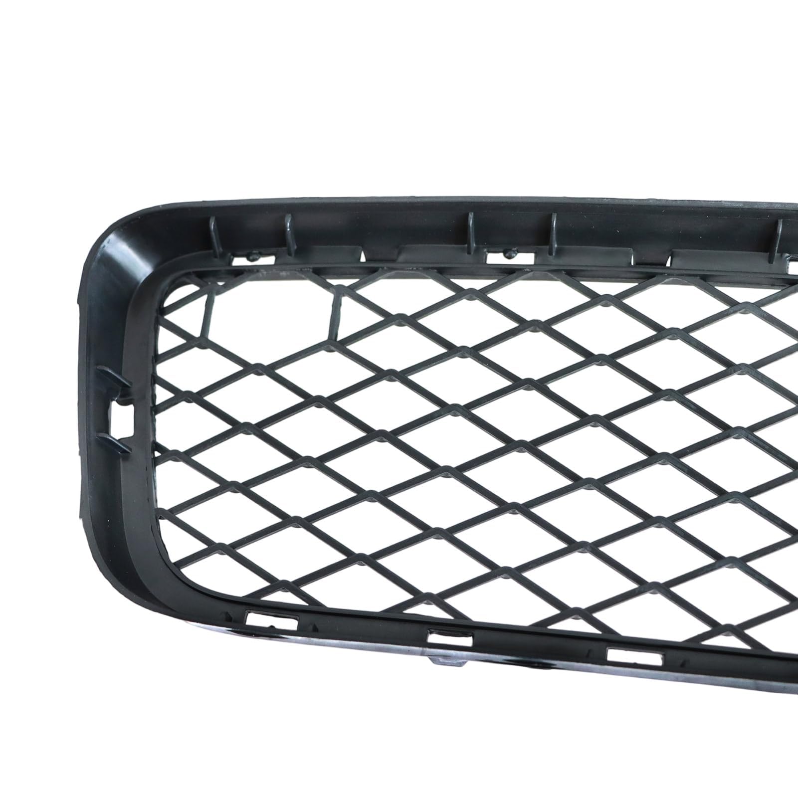 Kühlergitter Kühlergrill Frontgitter Grill schwarz matt SET Kompatibel mit BMW X5 E70 2007-2010 51117159597 51117163956