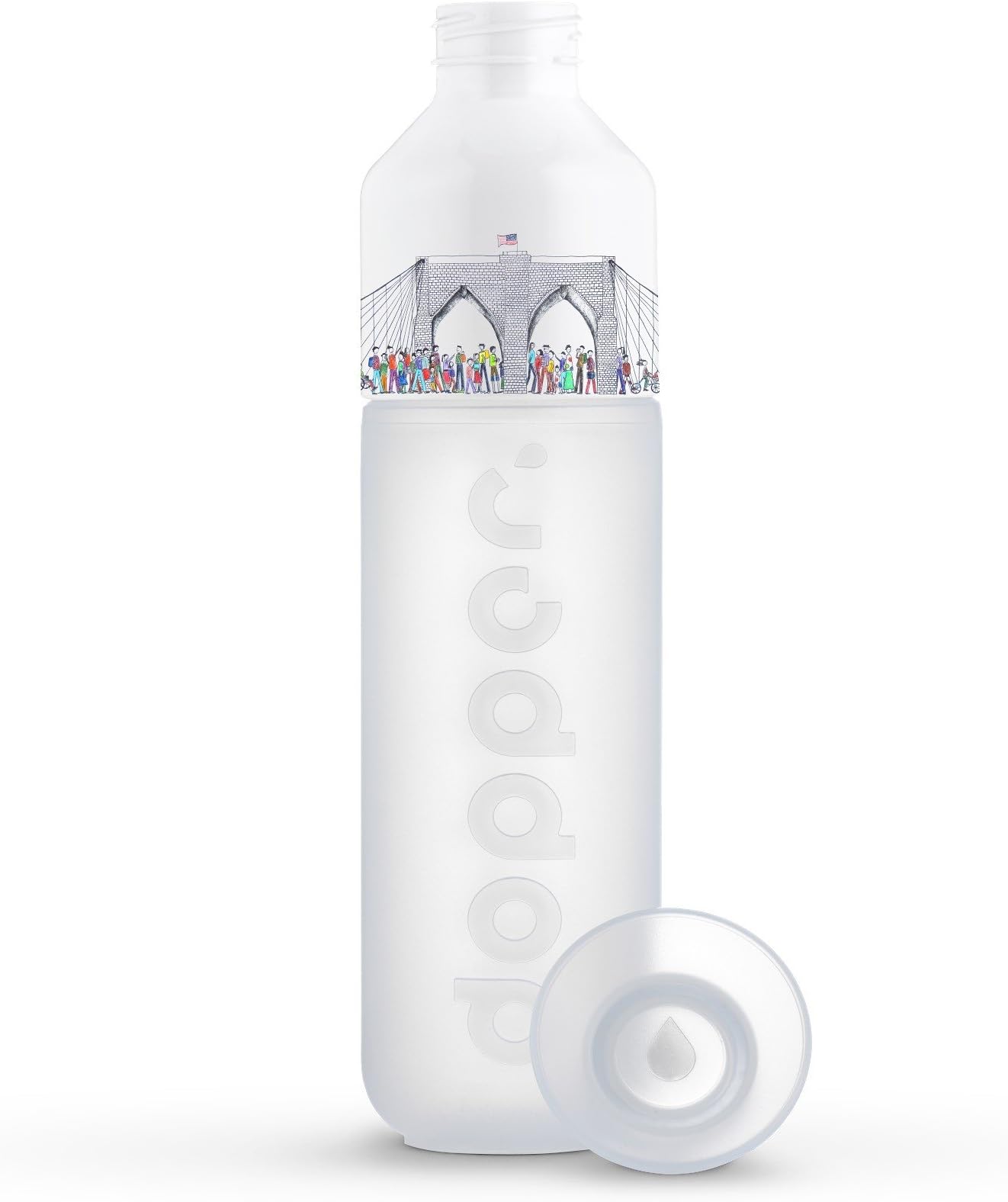 Dopper Original, 15.2 oz, Pure White Bridge