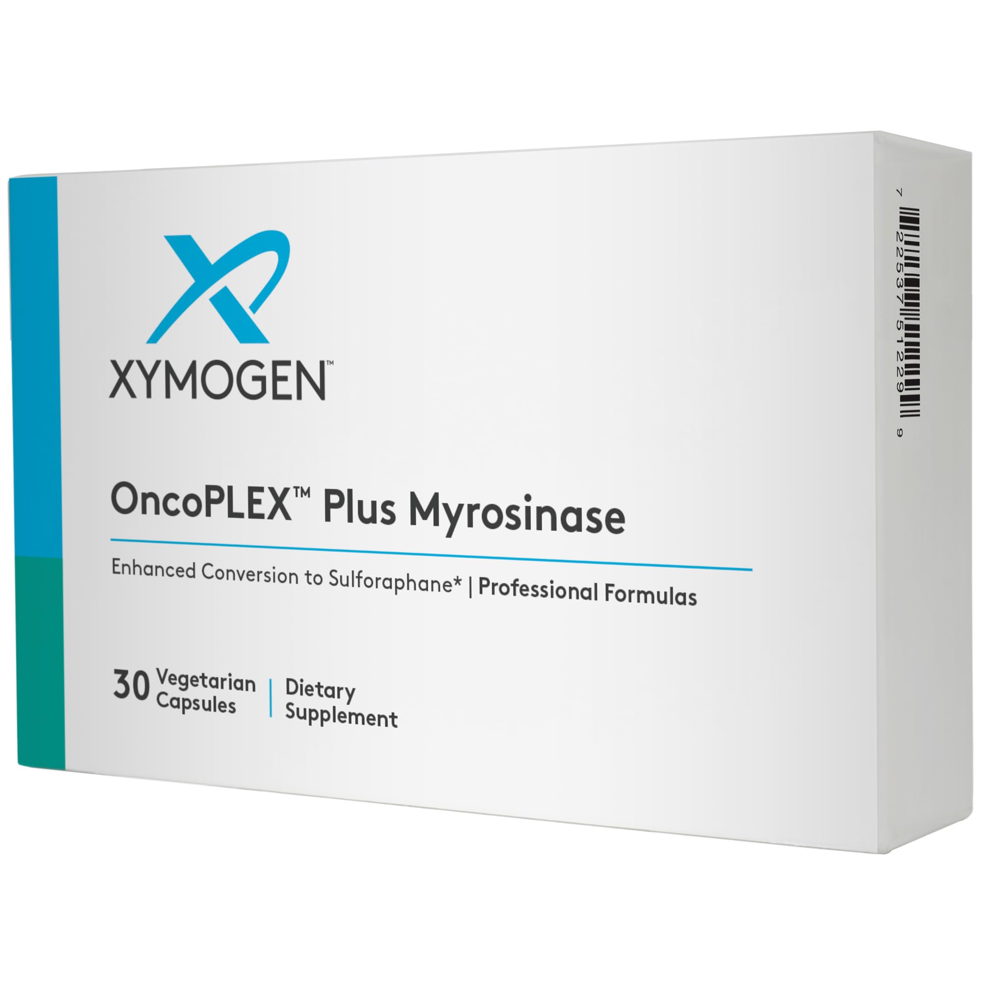 XYMOGEN OncoPLEX Plus Myrosinase - Glucoraphanin Supplement with Broccoli Seed Extract + Myrosinase to Promote Enhanced Conversion to Sulforaphane - Supports Detox, Antioxidant Activity (30 Capsules)