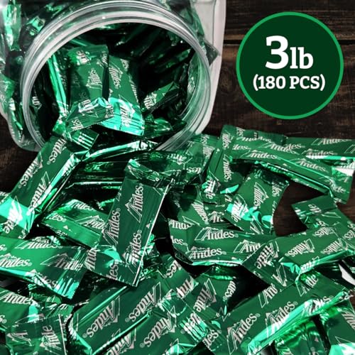 Andes Mints Crème de Menthe Andes Mints Bulk Individually Wrapped Mint Chocolate Candy Special