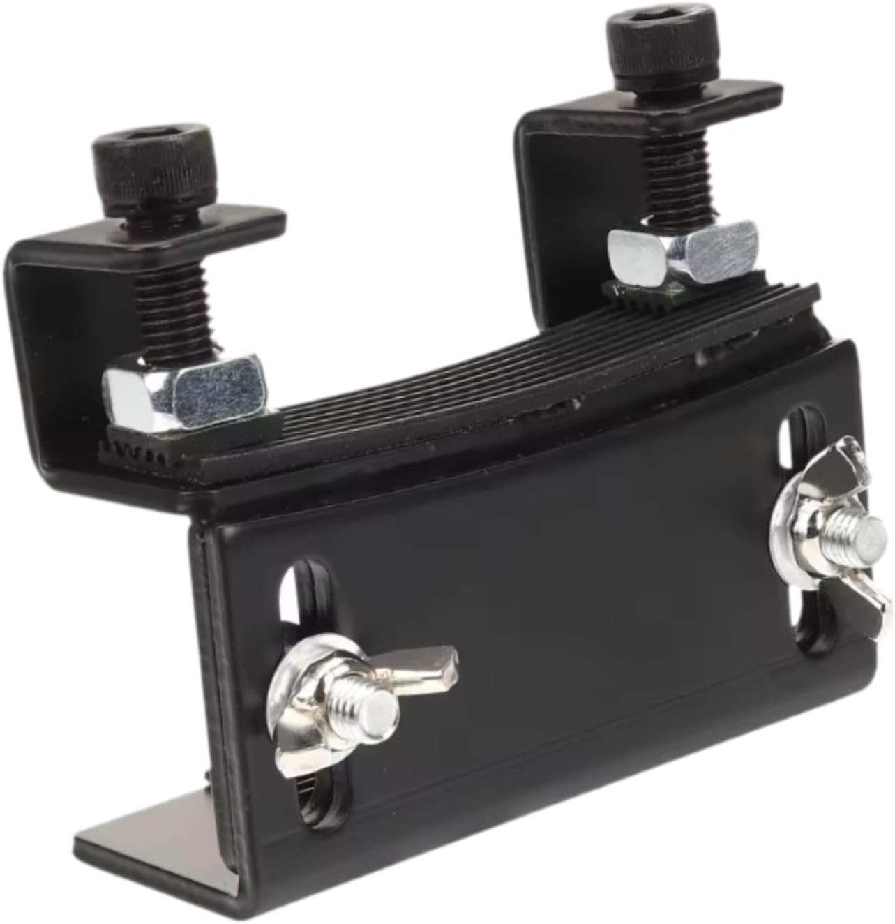 Bass Drum Support Platform for Drums and Accessories, Black
