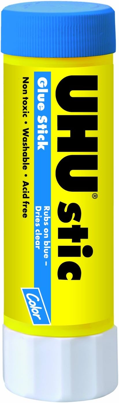UHU Glue Stick, 1.41 oz., Blue (99653)