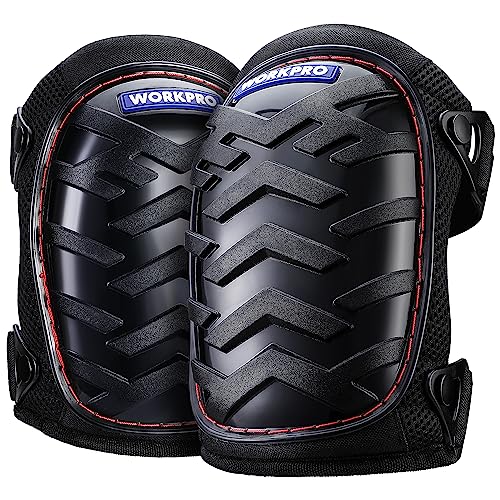 WORKPRO Knee Pads for Construction - Safety Kneepads with Ergonomic